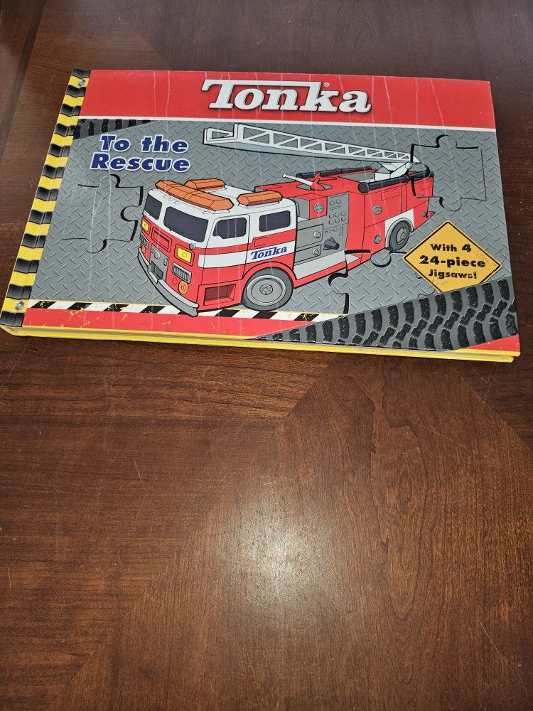 TONKA TO THE RESCUE JIGSAW BOOK
