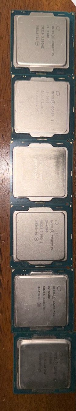 i5 6500’s and other cpu’s check description for price