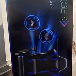 🪑 Emerge Vartan Bonded Leather Gaming Chair – Black & Blue, Brand New (Never Opened)