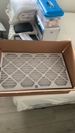 Six 16x25x1 MERV 8 Furnace Filters