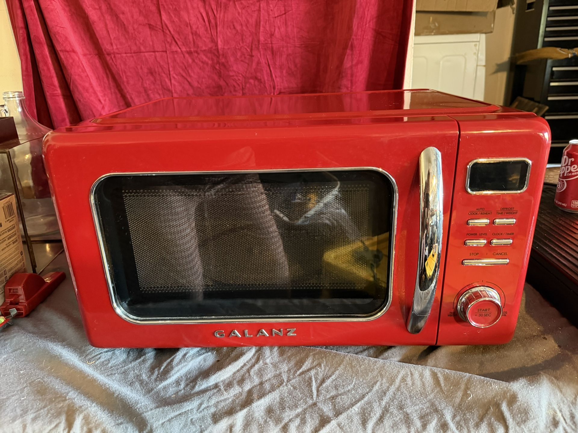 Red Microwave
