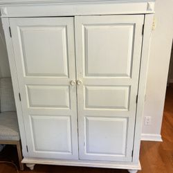 Solid Wood Armoire/Desk