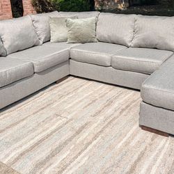 Large Grey Sectional Couch, DELIVERY AVAILABLE!!