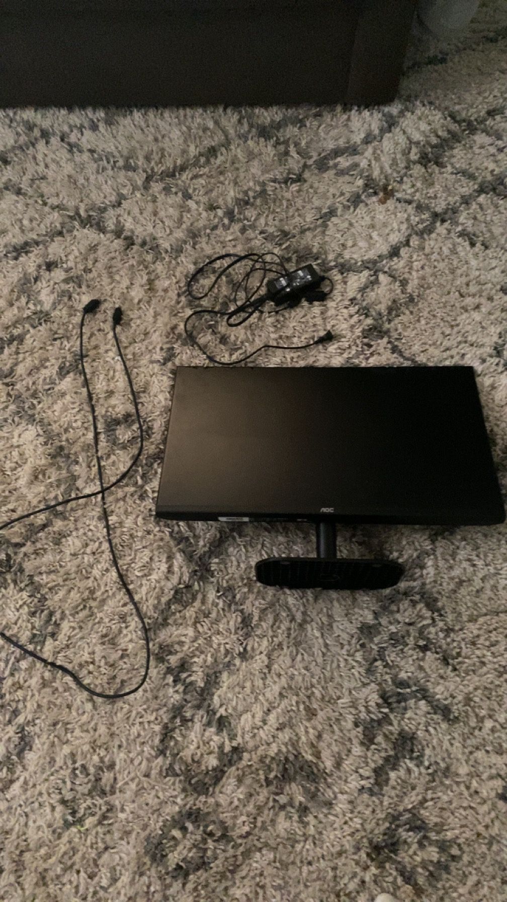 AOC Gaming Monitor With Cords