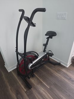 Fitnation 2-in-1 Cross Trainer Elliptical Air Bike - $175🔥