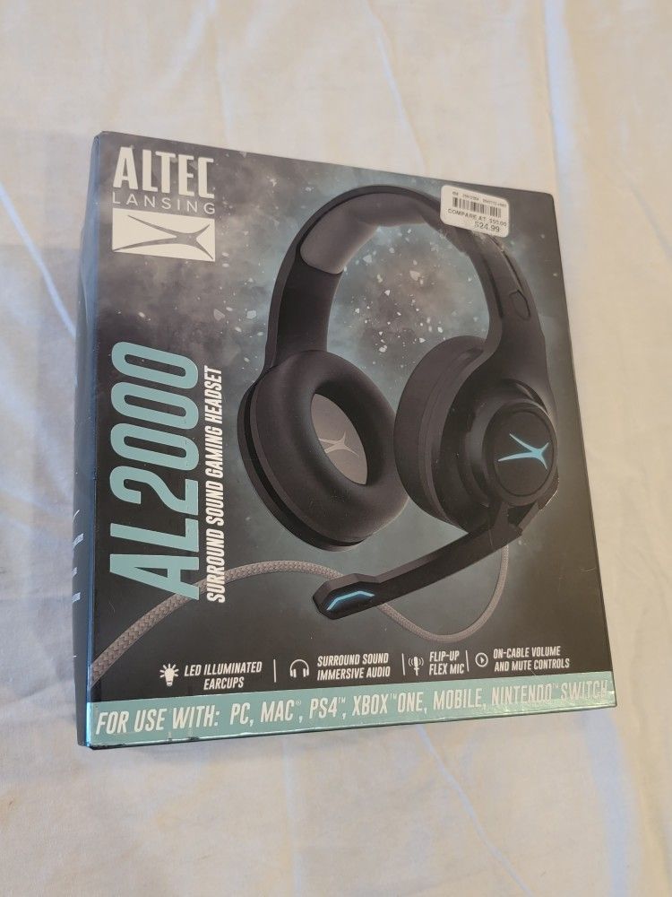 ☆NEW☆ ALTEC Lansing AL2000 Surround Sound Gaming Headset