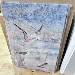 Ocean Beach Canvas Wall Art