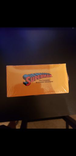 Superman 1989 Vintage Double VHS *SEALED Thumbnail