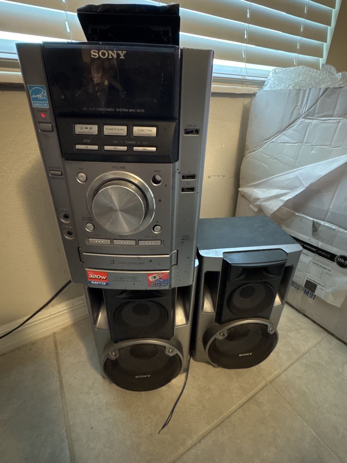 🔧 Sony Speakers for Parts or Repair – $20 (Pair)