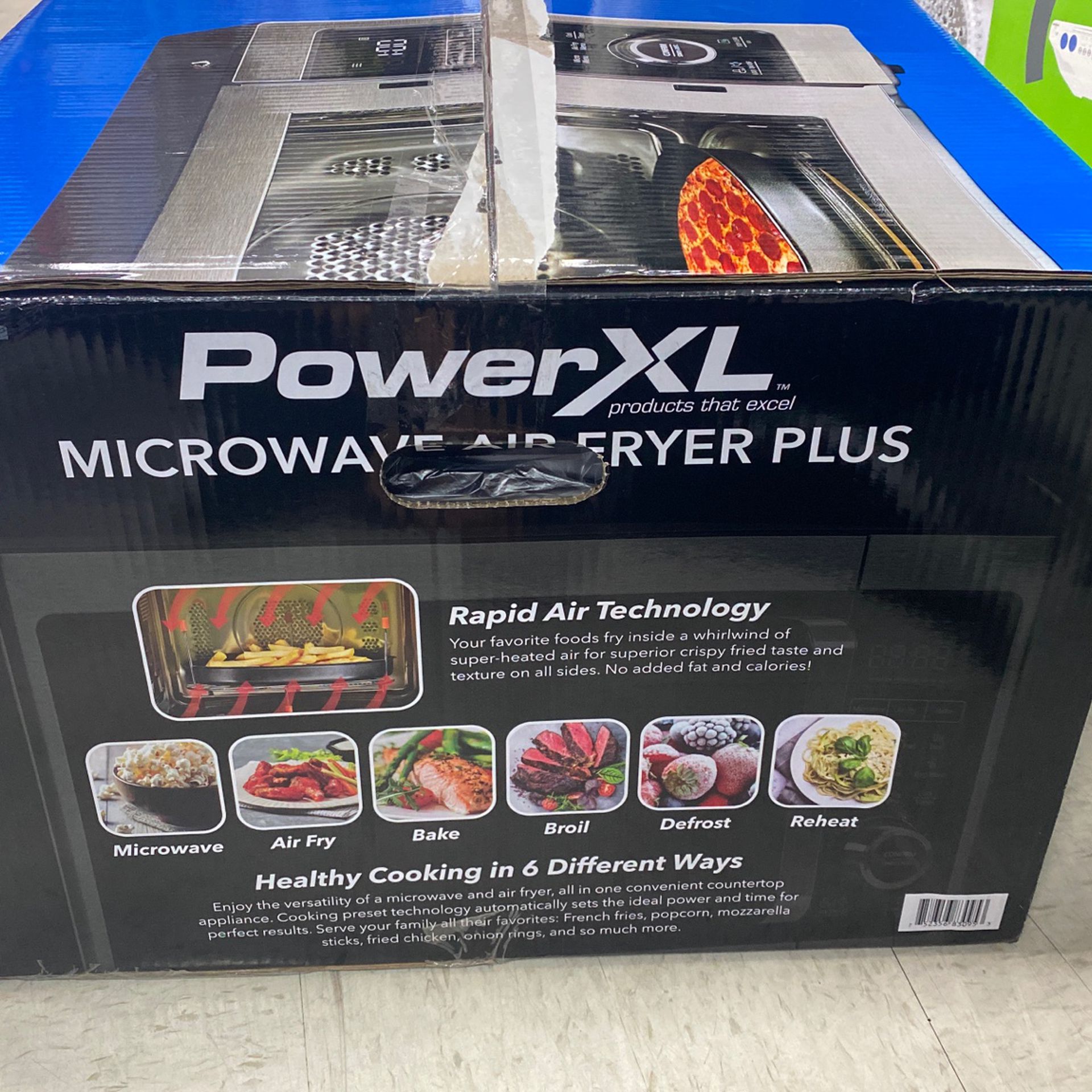 PowerXL 10 qt. Vortex Air Fryer Pro in Slate for Sale in San Antonio, TX -  OfferUp