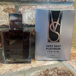 Victoria's Secret VERY SEXY PLATINUM FOR HIM 3.4 oz COLOGNE
