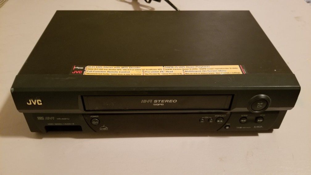 JVC VCR Player