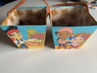 Jake and the neverland pirates baskets