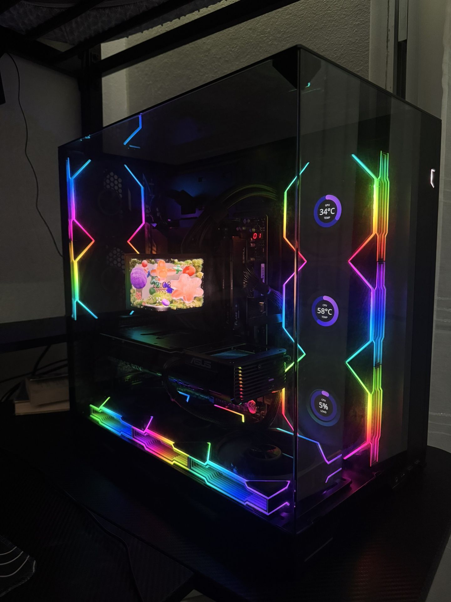 Gaming Pc - Rtx 5070ti - Ryzen 9950x - 64gb ram - 2tb ssd