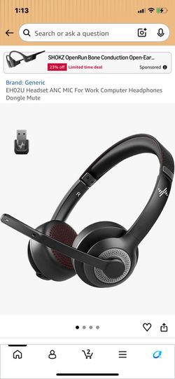 New in box computer headset EH02