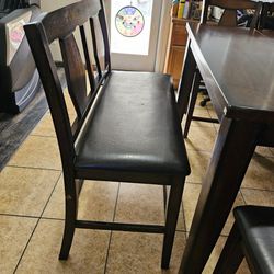 Dining Set (Table, 4 Chairs, 2 Benches)
