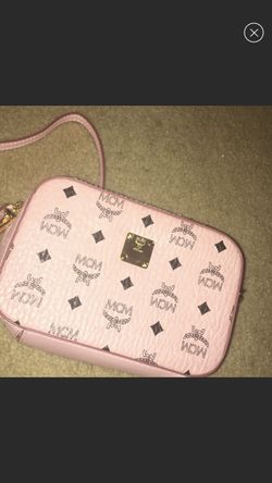 Pink MCM CROSSBODY BAG