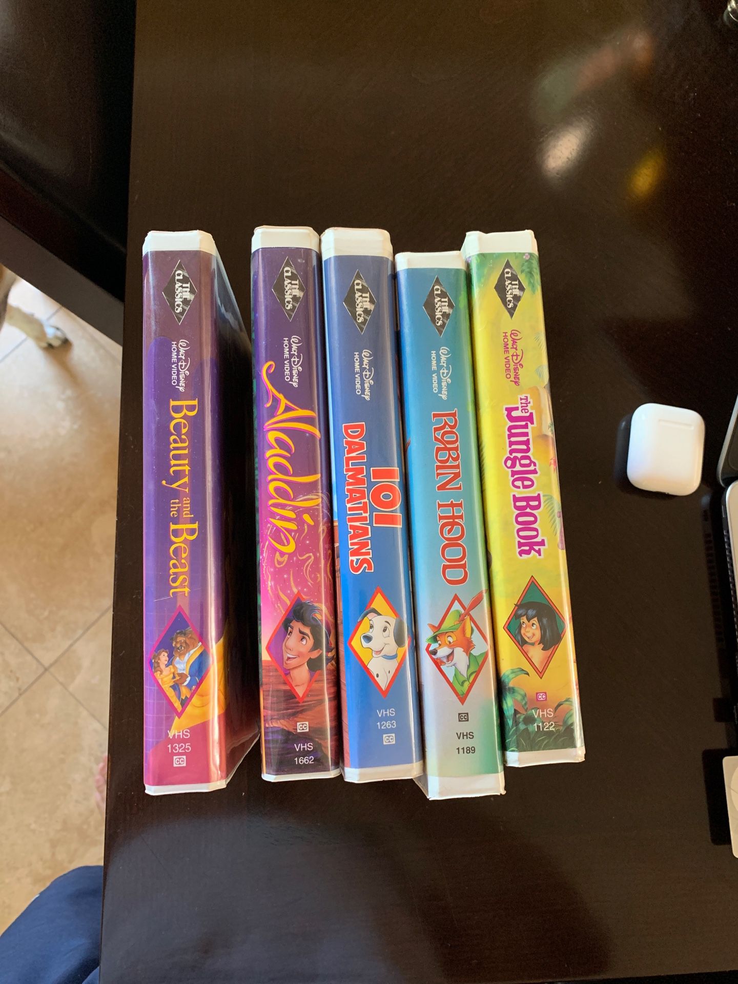 Disney Black Diamond VHS Collectors Videos