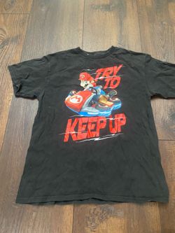 It’s black Mario r shirt size 10/12 #20