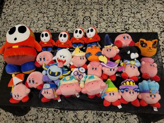 Kirby Plushies