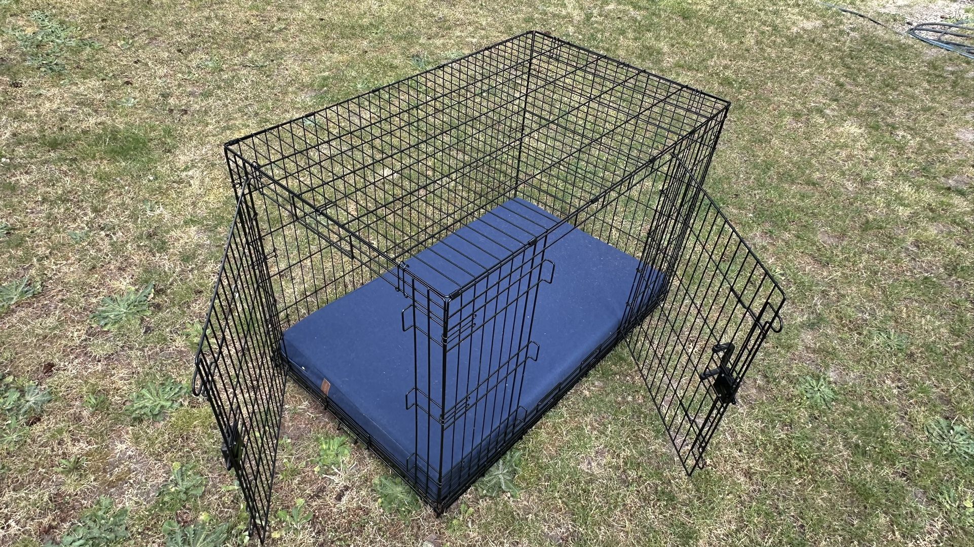 48” Dog Crate With Pad And Cover