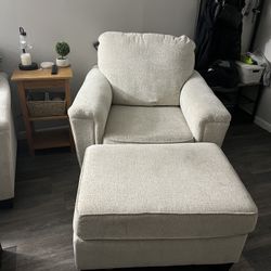 Loveseat, Chair, And Ottoman 