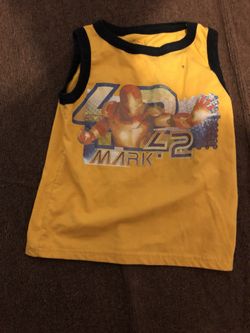 Boys Power Ranger Tank Top