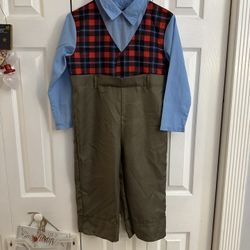 Size 6-8 Old Man’s  Costume 