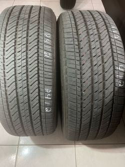 275/50/22. Two used Bridgestone tires please read description.