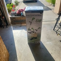 earthwise string trimmer and mover
