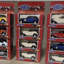 “Old Timer” Metal Toy Classic Cars $20/Set of 4