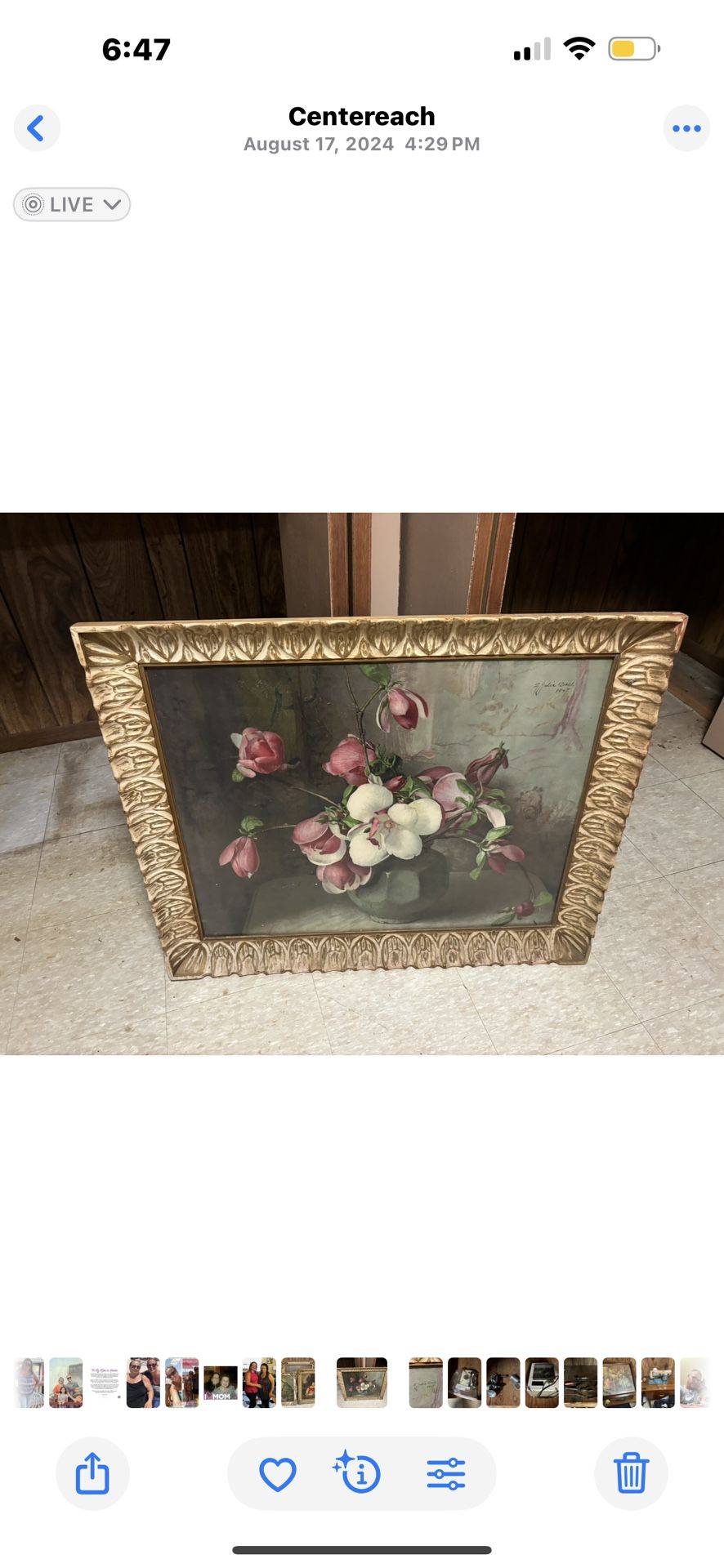 Antique Picture Frames
