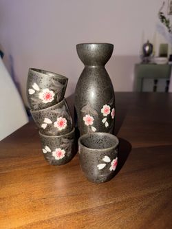 Japanese sake set
