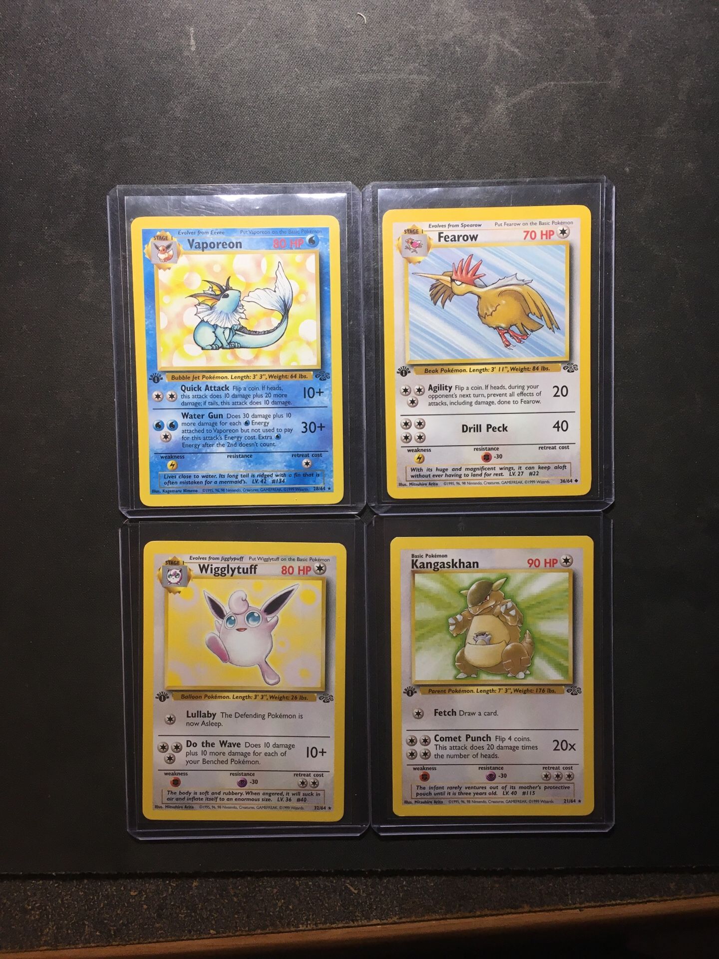 Pokemon 1st Edition Jungle Lot WOTC