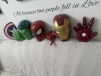 Avengers Light Up Wall Hangings