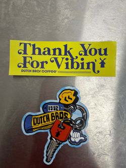Dutch Bros Stickers