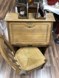 Child’s desk and chair