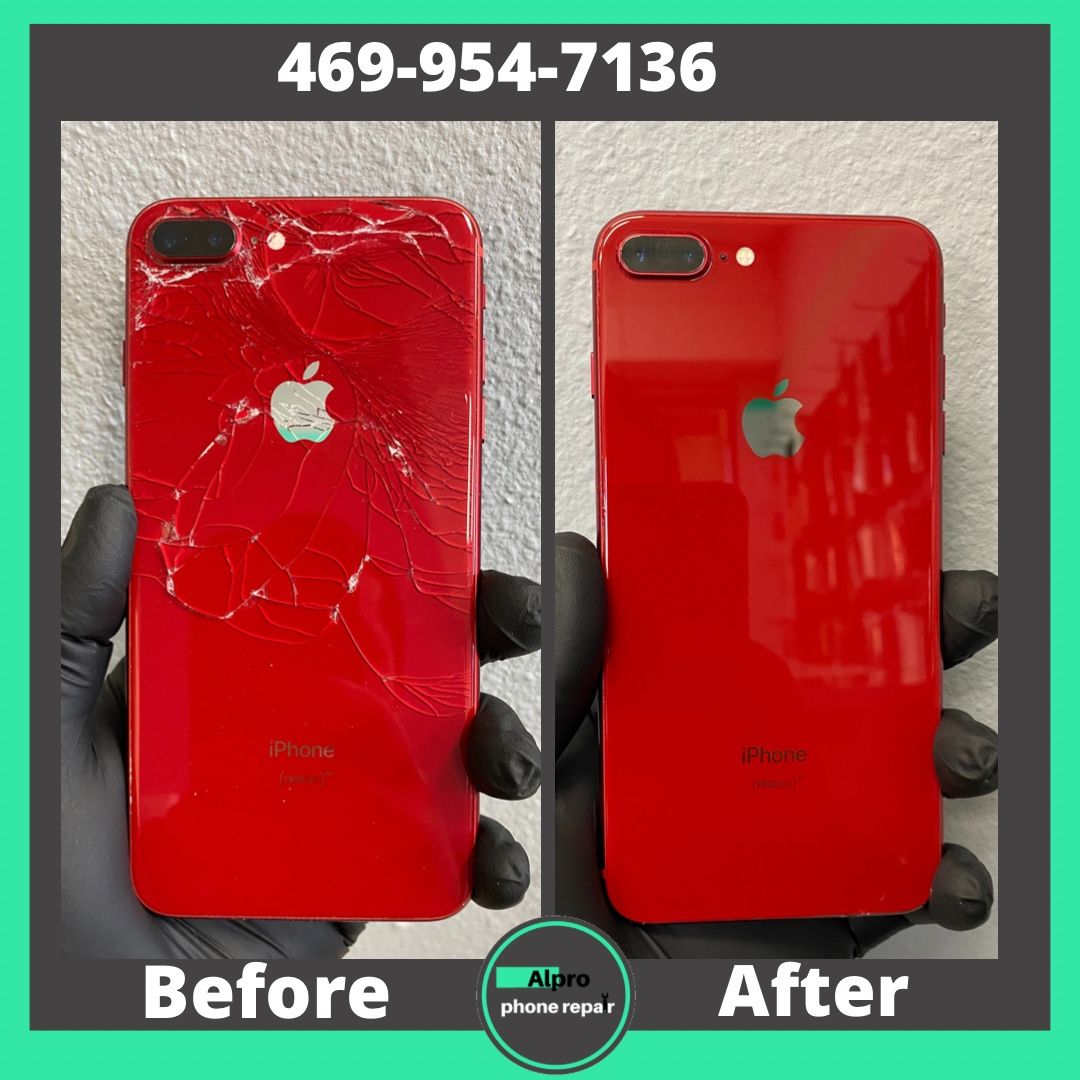Iphone Broken Back Glass. Fix