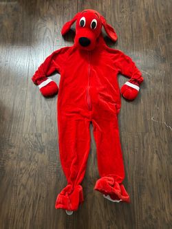Rubie's Clifford Big Red Dog Hooded Jumpsuit Costume Small