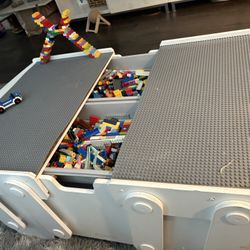 Legos And Lego Table