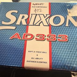 Brand New Srixon Golf Balls In Box $10 - Pls Read