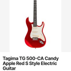 Tagima Electric Guitar With Amplifier/speaker 