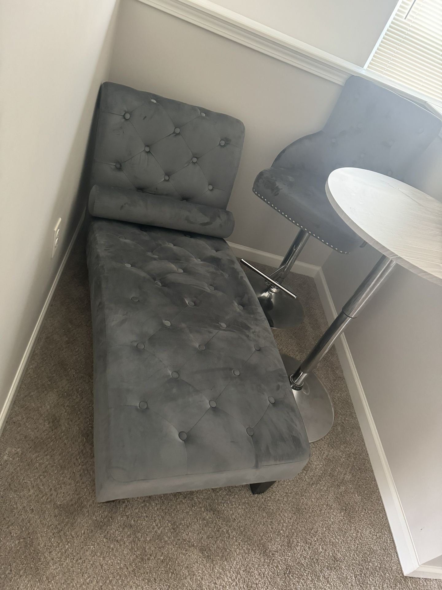 Chaise Chair Bar Stool Table And Shelf