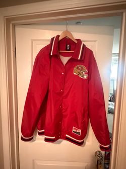 49 ers button up jacket