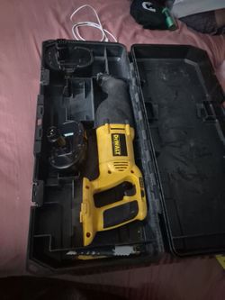 DeWalt Cordless Reciprocating Saw with Case