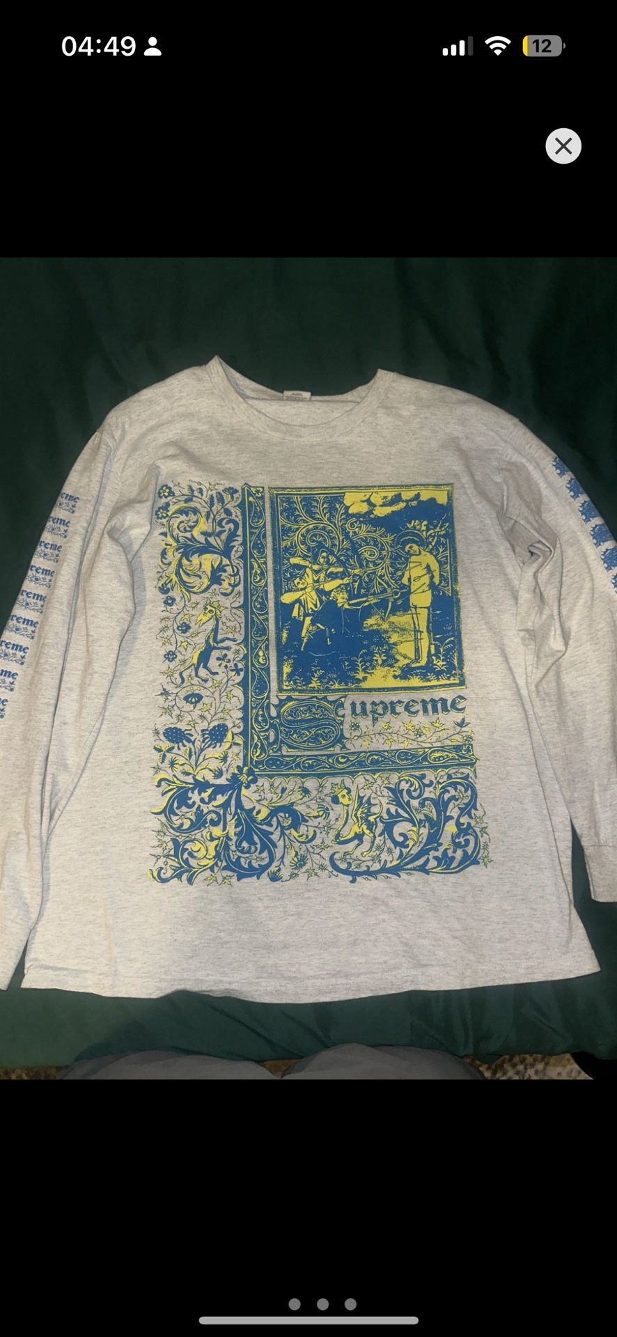 Supreme Saint Sebastian L/S t-shirt