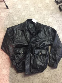 Leather jacket 2x size