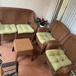 Outdoor Wicker Furniture - 4 Piece