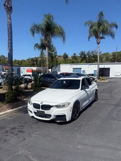 BMW 328i Sedan White M Sport
