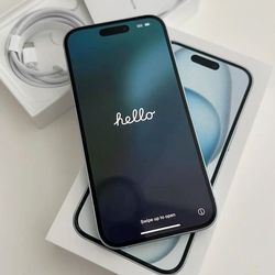 Apple IPhone 15 128gb  Unlocked, FREE Smartwach/ Headphones. Pay $1 Today Rest in payments. NO CREDIT NEEDED FINANCING